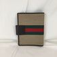 Gucci Brown Sherry Line Canvas Notebook Cover Sku# 79701