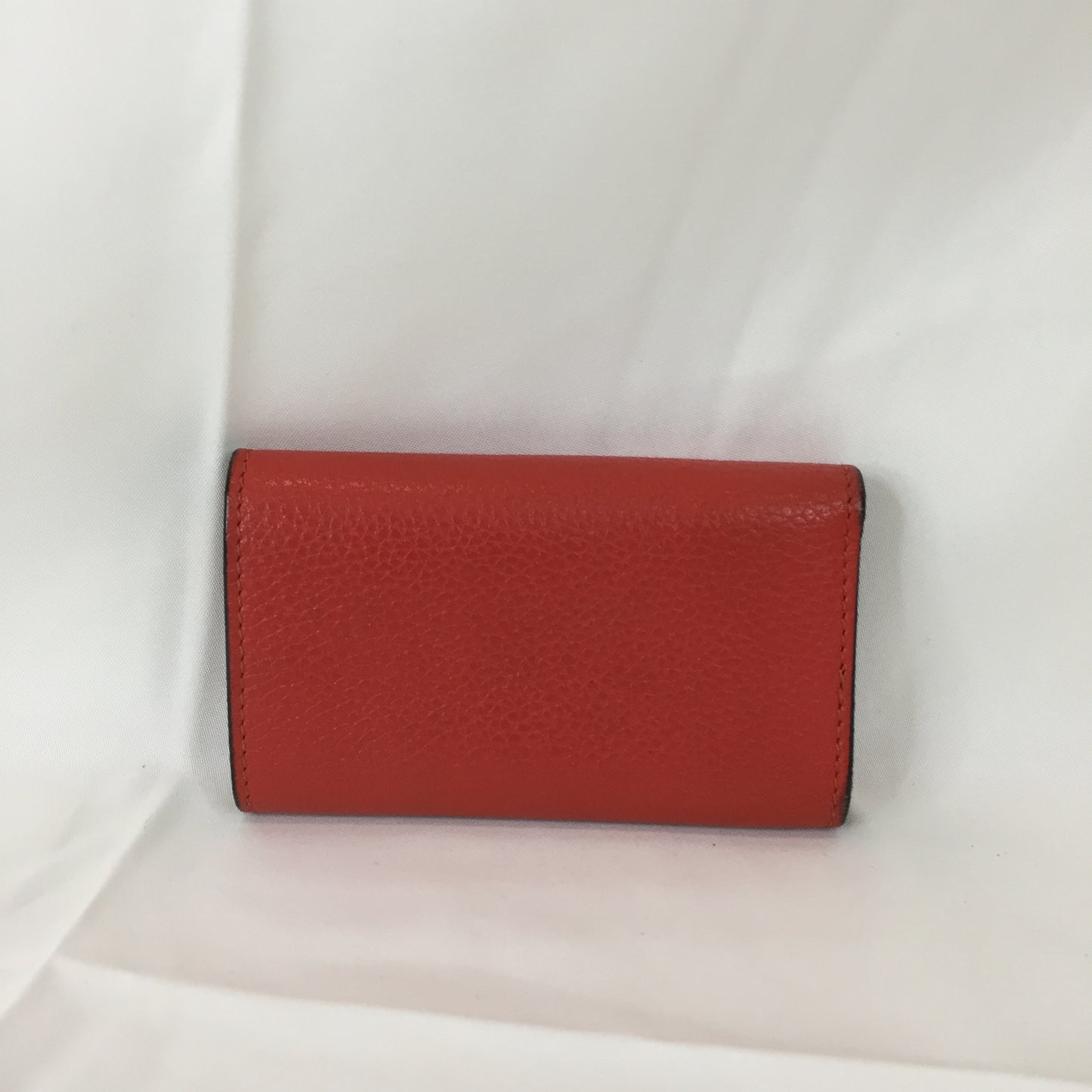 Celine Orange Leather 6 Ring Key Holder Sku# 79728