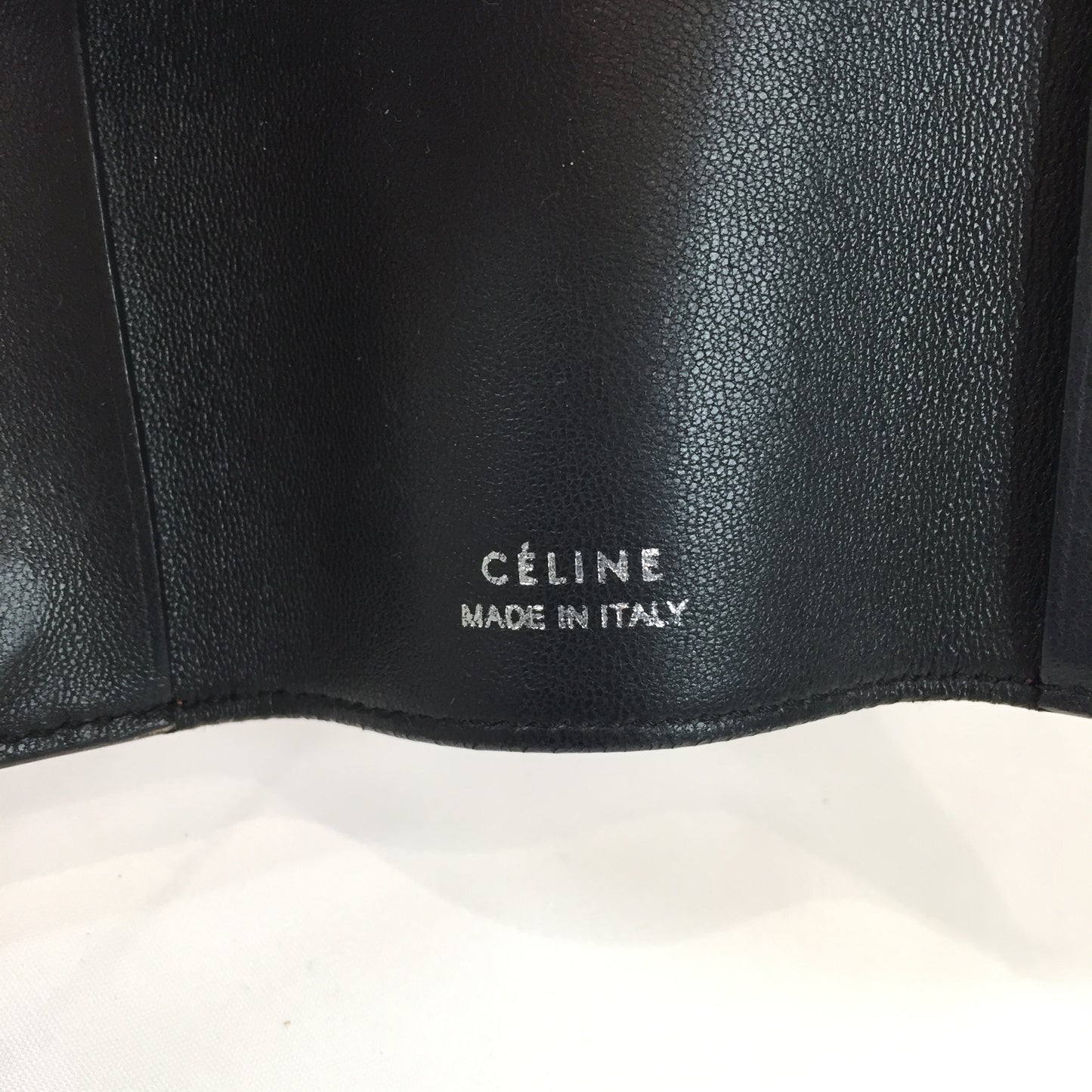 Celine Orange Leather 6 Ring Key Holder Sku# 79728