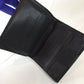 Prada Black Nylon Leather Bifold Wallet Sku# 79700