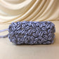 Bottega Veneta Purple Point Small Shell Embellished Crochet Shoulder Bag Sku# 62895